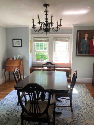 Dining room - Room for Rent in Quiet, Charming Home (female only)