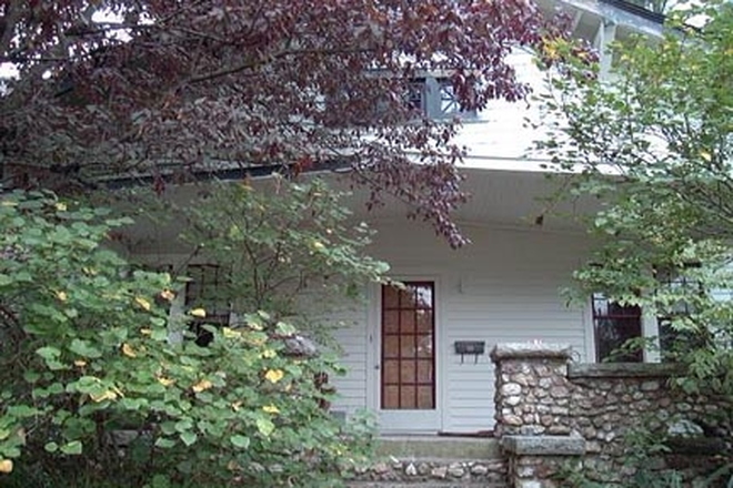 Entry (sad but the plum tree had to be removed) - Walk to Duke and Downtown, Spacious House in Great Neighborhood