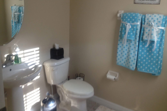 Bathroom - Furnished room for rent in Waters Edge, Lake Nona Townhome
