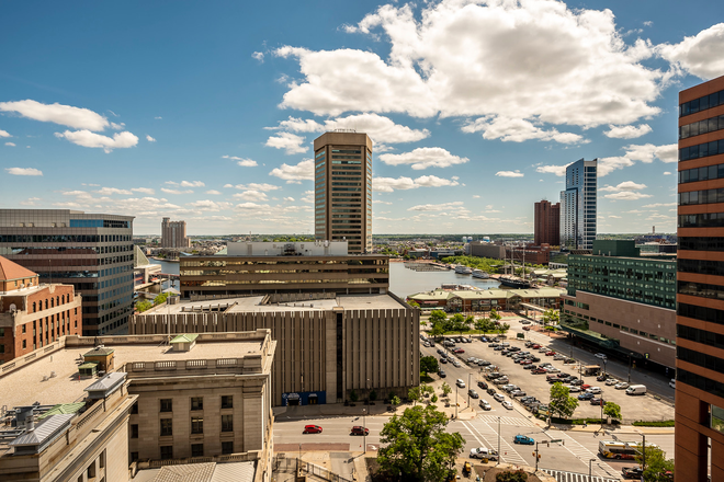 Balcony view - 414 Water Street, #1502 Apartments