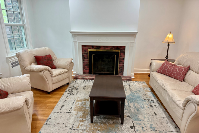 Living Room fireplace - Wonderful Townhouse  - Next to Georgetown University