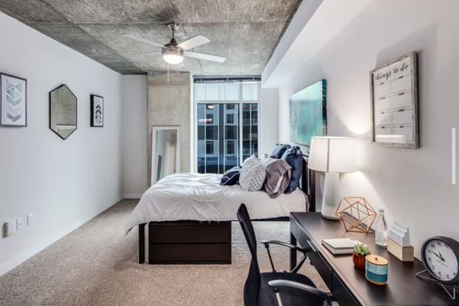 bedroom - The Mix Apartments