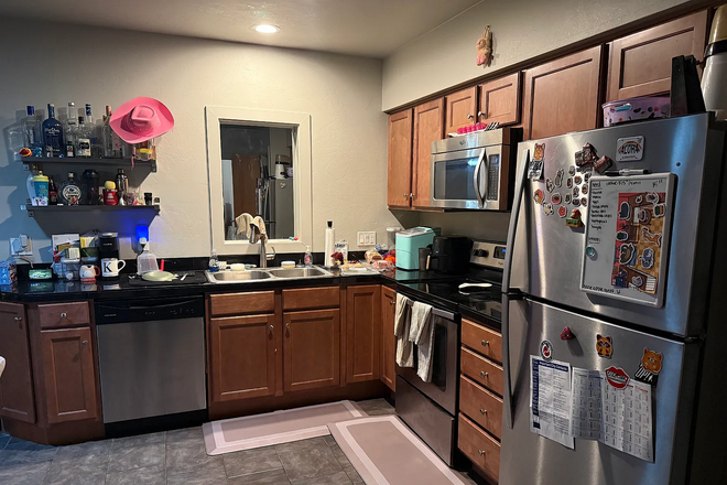 Upgraded Kitchen w/granite counters - Walk to Campus!  Great Upscale Modern 3-bedroom 2-bath.  Pre-Leasing for August