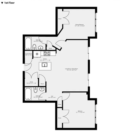 Layout - Quiet, Top Floor Apartment close to Harvard Law School, Harvard Design School