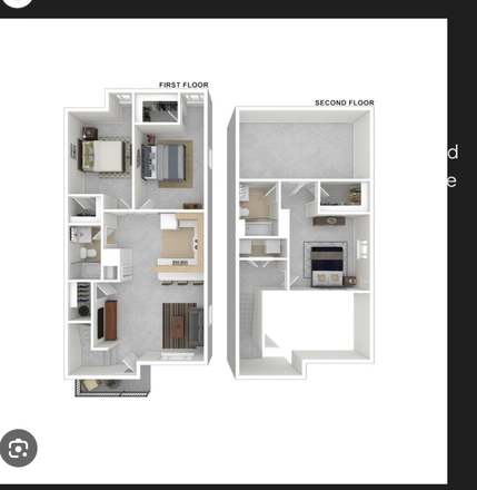 bedroom 2 - maple ridge townhomes