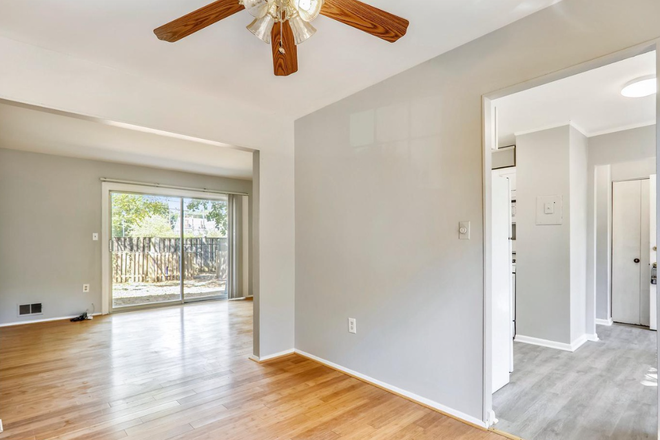 Living room - one bedroom with shared bathroom Townhome