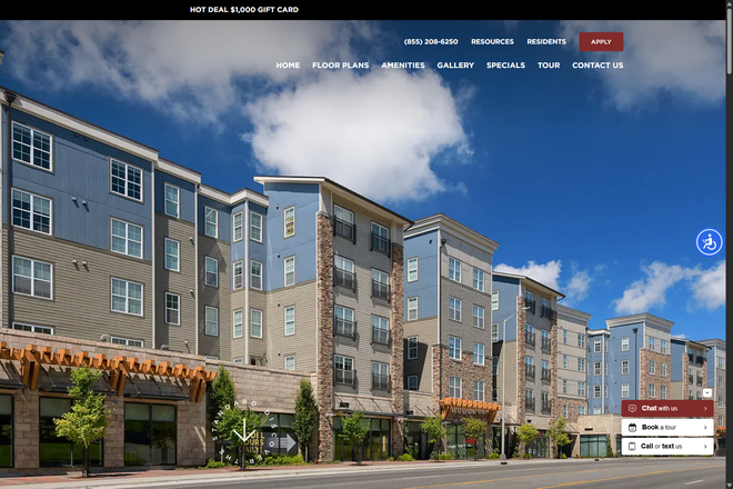 Outside Street View - Spring Lease Takeover at The Standard at Boone Apartments(0.3 miles from App State Campus)