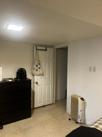 Bedroom - Furnished private Basement Bachelor in Victorian House. 5min walk to UofT