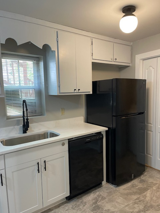 Fully Remodeled Eat In Kitchen - New appliances, countertops, lower cabinets, and floors - Fully Remodeled Hampton Park Duplex Close to Campus Duplex