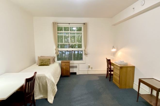 Bedroom - Private Bedroom in Meditation Center 1 Block from Campus Wifi & Utilities Included Rental