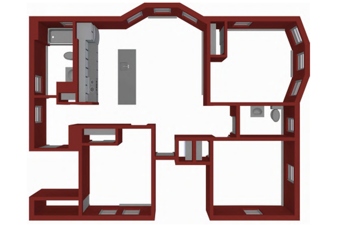 Floor plan - Most Affordable Harvard Housing Sublet!