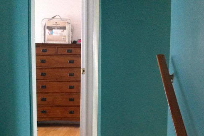 stairway to bedroom - Cute, All-Inclusive Pittsfield Village condo