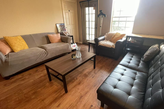 living room - Private Bedroom w/ Great View – The Heights (Same Rent Rate!) Apartments