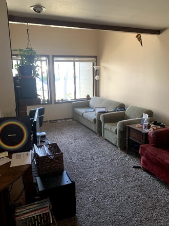 Living Room - Private Bedrooms (1-2) for Rent