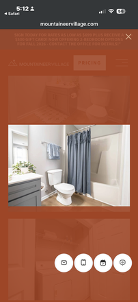 Bathroom - Mountaineer village Apartments