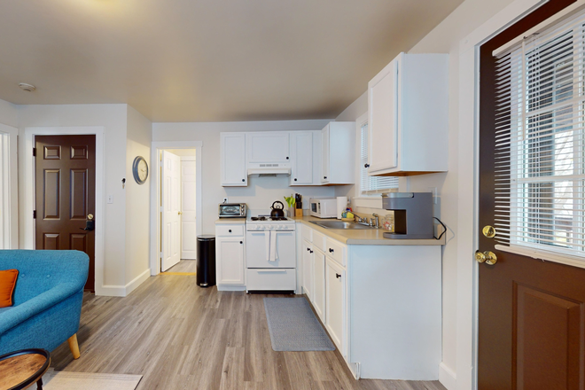 Kitchen - HEW222 Sunny Riverside Apt Near MIT, Harvard & Red Line