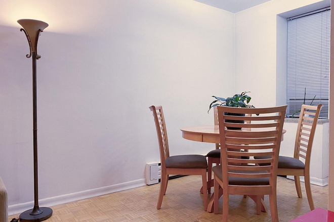 Dining area - Large Furnished 1 Bedroom. Utilities included. Apartments