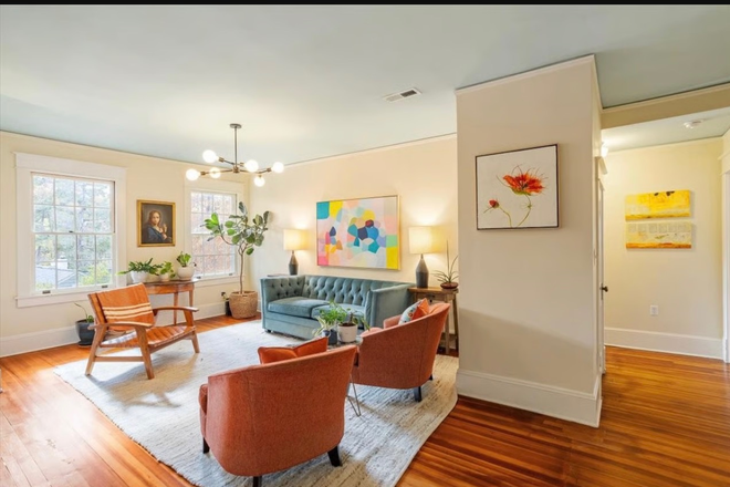 Second Floor Living Room - 405 Ransom Street Triplex