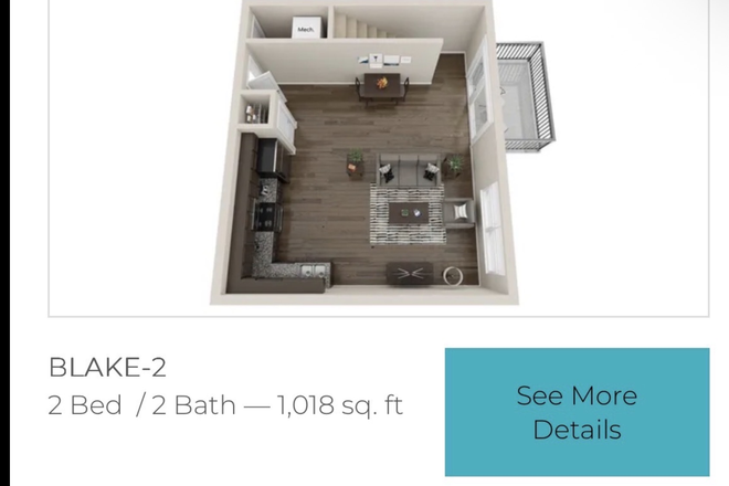 Floor plan - The Blake