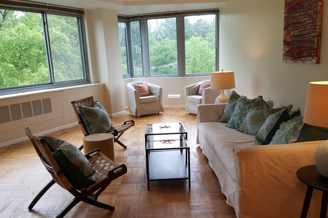 Living Room - Beautiful tree-top condo with sunset views