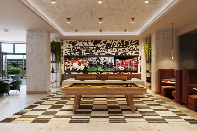 Clubroom - Ever West Lafayette Apartments