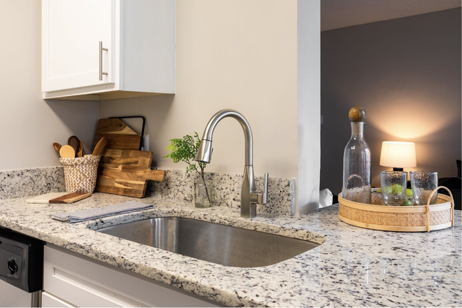 Kitchen - 2bd2ba Mud Island Apartment! Short-term lease w/ option to extend!