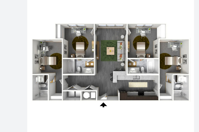 Floor Plan - Bellamy Dahlonega Apartments