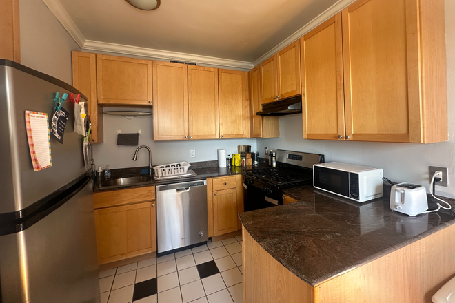 Kitchen - Versailles Building | 9th-Floor Views, Hardwood Floors & Steps to Forest Park Condo