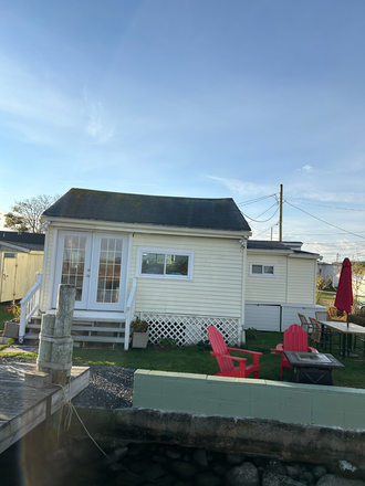 Exterior View from water - Magnolia Wind Cottage across from Matunuck Oyster Bar Rental