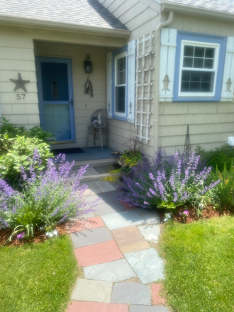 front entrance street side - Waterfront vacation home on Narrow River kayaks, SUPs - 5 month lease