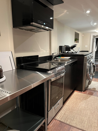 Kitchen and Laundry - Annex 1 bedroom furnished basement, kitchen, laundry, all utilities Apartments