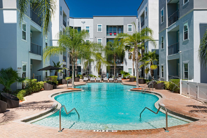 Pool Area - Right next to USF Tampa Apartments