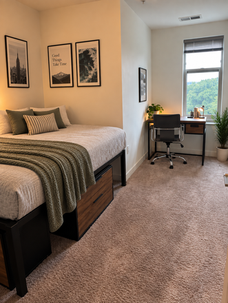 Bedroom - Tempo College Park Apartments