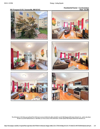 Outside + living room and kitchen - 1 Room in 2 Bedroom Unit Right Near Greenline Condo