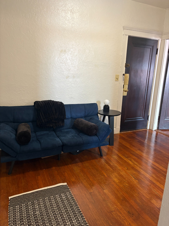Entry Way - Futon Bed/Couch Side Table and Floor Runner - SUMMER SUBLET - FULLY FURNISHED GREAT LOCATION Apartments
