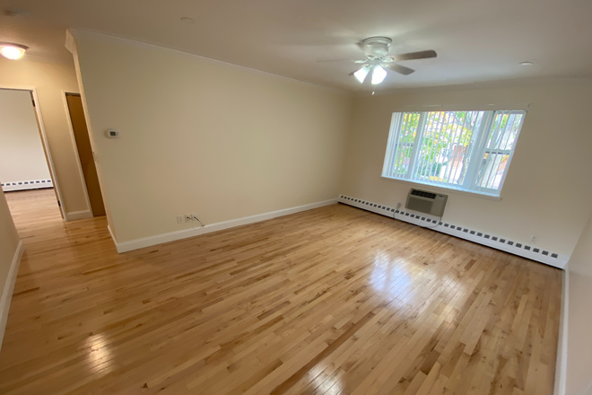 Living room - ONE MOTH FREE No fee Brookline 2 bed with amazing light, nice kitchen, AC! HT/HW incl. Ref##71325065 Apartments