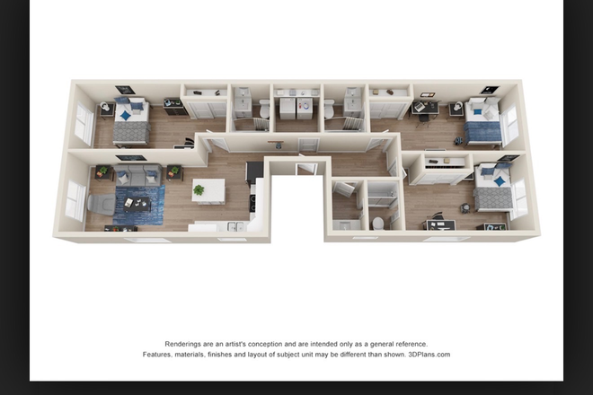Layout - Victory East Lansing Apartments