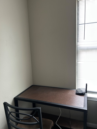 Furnished with desk and chair - Sublet, first month paid for, 1 private room with own full bathroom, lockable, in