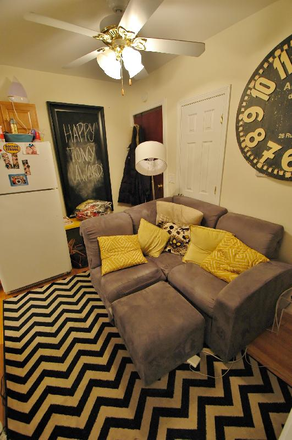 living room - Huge 1 split (2 BR) on Haviland St Avail 9/1/26 Apartments