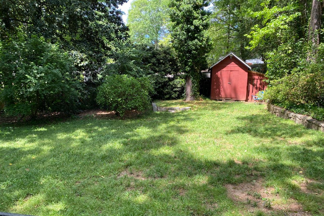 Back yard - NORTH DECATUR CITY LIMITS House