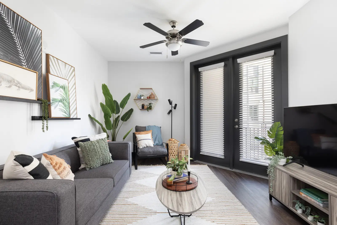 Living Room - Theory Apartments