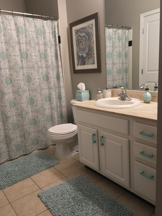 Full bath - Fully furnished luxury apartment (heat, hw, internet, parking included)