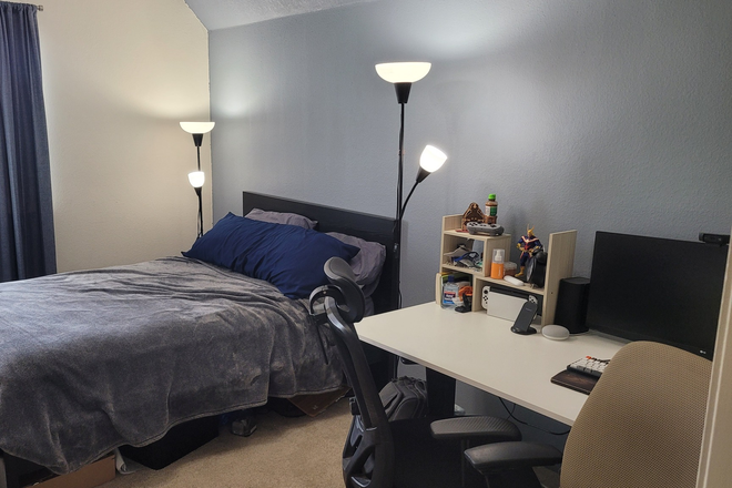 Bedroom - ROOM AVAILABLE – $1,482.77/month (Female-identifying preferred) – January Move-in (La Jolla / UCSD)