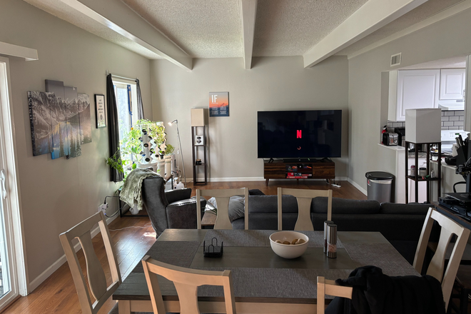 Living Room - Private Furnished Bedroom & Bathroom, Utilities & Wifi Included, Condo Shared w/ Surgery Resident