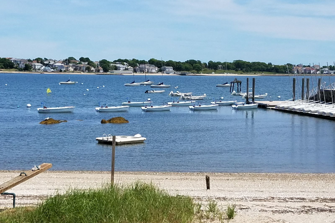 View from Back Deck - Two Bedroom  Beach  House, Located on the New Bedford/ South Dartmouth Line