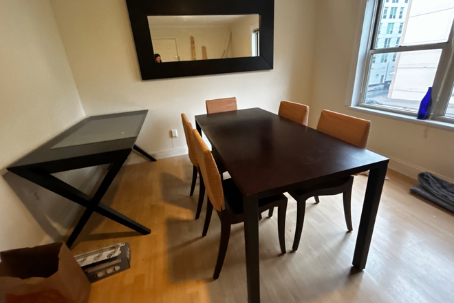 Dining room - Furnished. Private Room- Northeastern University Area