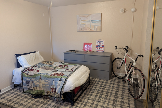 Bedroom, Angle 1 - Campus Village