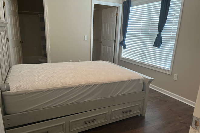 (Different room in unit) Not exact room but all are about this size. - Condo (looking to fill a room): Female Roommates Only