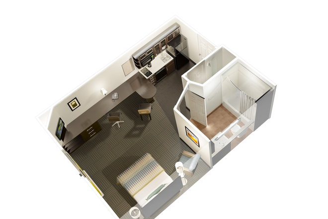 Studio Suite - Sonesta Simply Suites Ann Arbor Apartments