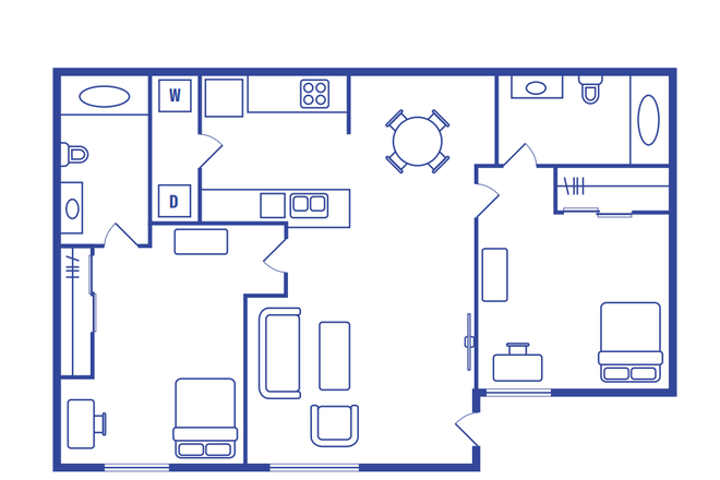 Floorplan - Alight Apartments